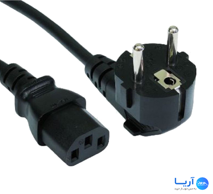 قیمت و خرید کابل برق 1.5 متری کامپیوتر | فروشگاه آریا